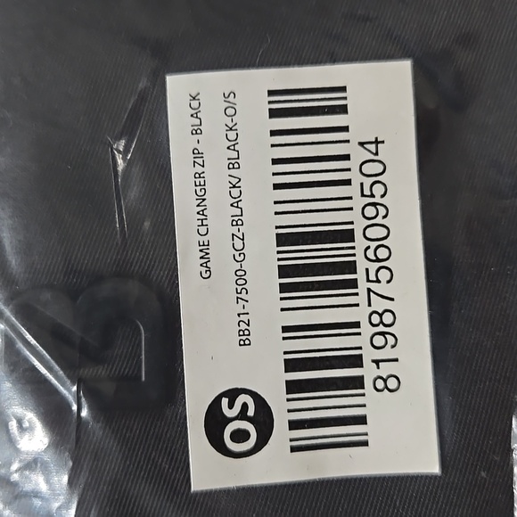 Buffbunny Black Gamechanger Zip Pouch NWT - Picture 8 of 9